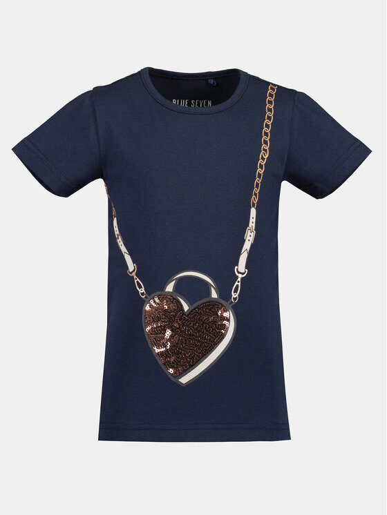 Футболка стандартного кроя Blue Seven, синий
Футболка стандартного кроя Blue Seven, синий