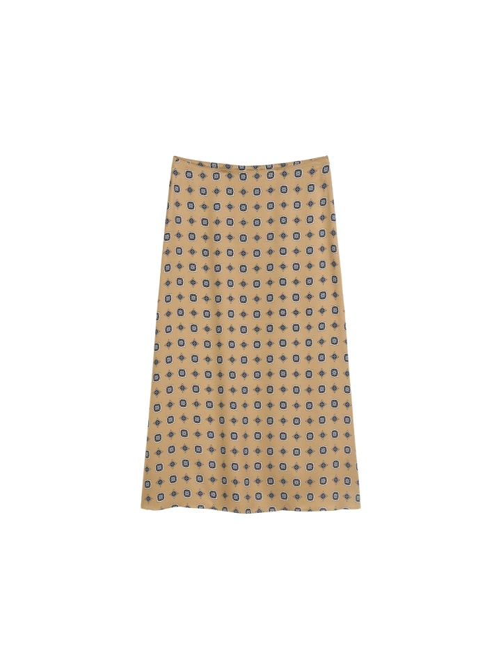 Юбка А-силуэта бежевого цвета средней длины Marc O'Polo
Юбка А-силуэта бежевого цвета средней длины Marc O'Polo