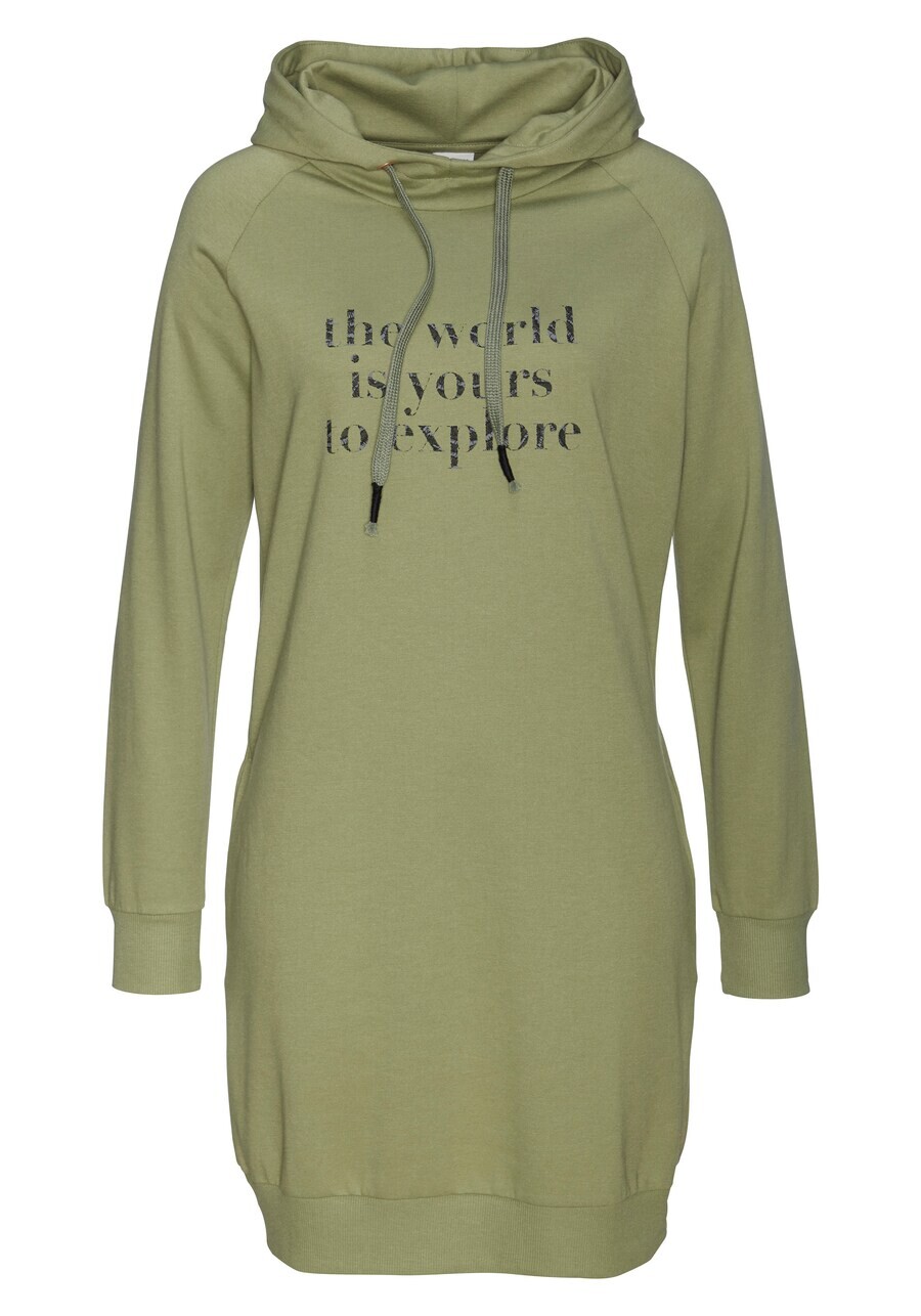 Мини платье LASCANA Dress, хаки
Мини платье LASCANA Dress, хаки