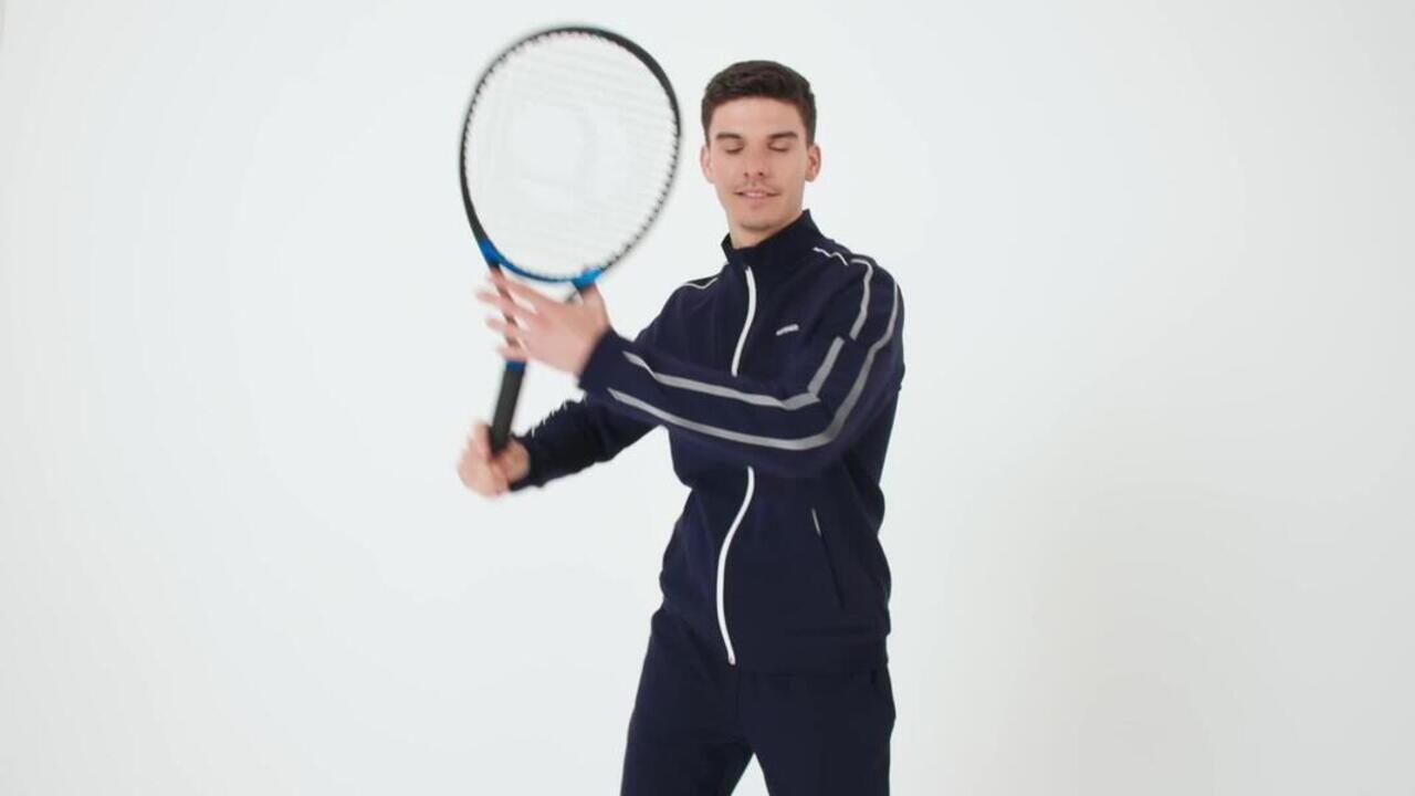 Мужская мягкая теннисная куртка Artengo — тёмно-синяя
Мужская мягкая теннисная куртка Artengo — тёмно-синяя