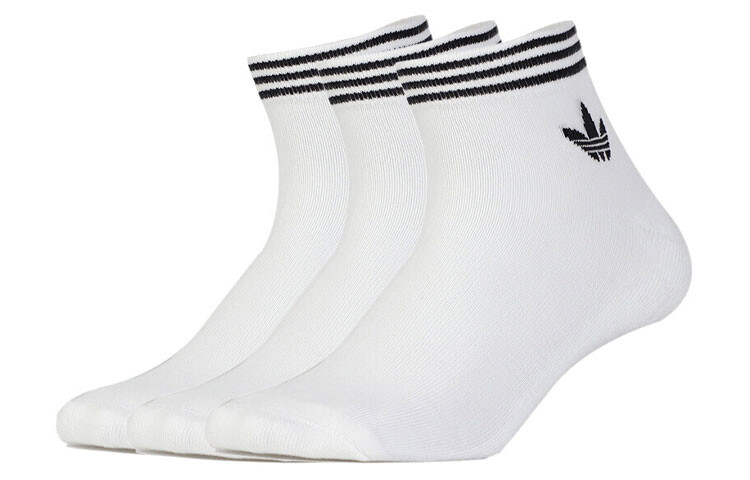 Носки унисекс Adidas Originals Trefoil Ankle Socks 3 Pairs, белый
Носки унисекс Adidas Originals Trefoil Ankle Socks 3 Pairs, белый