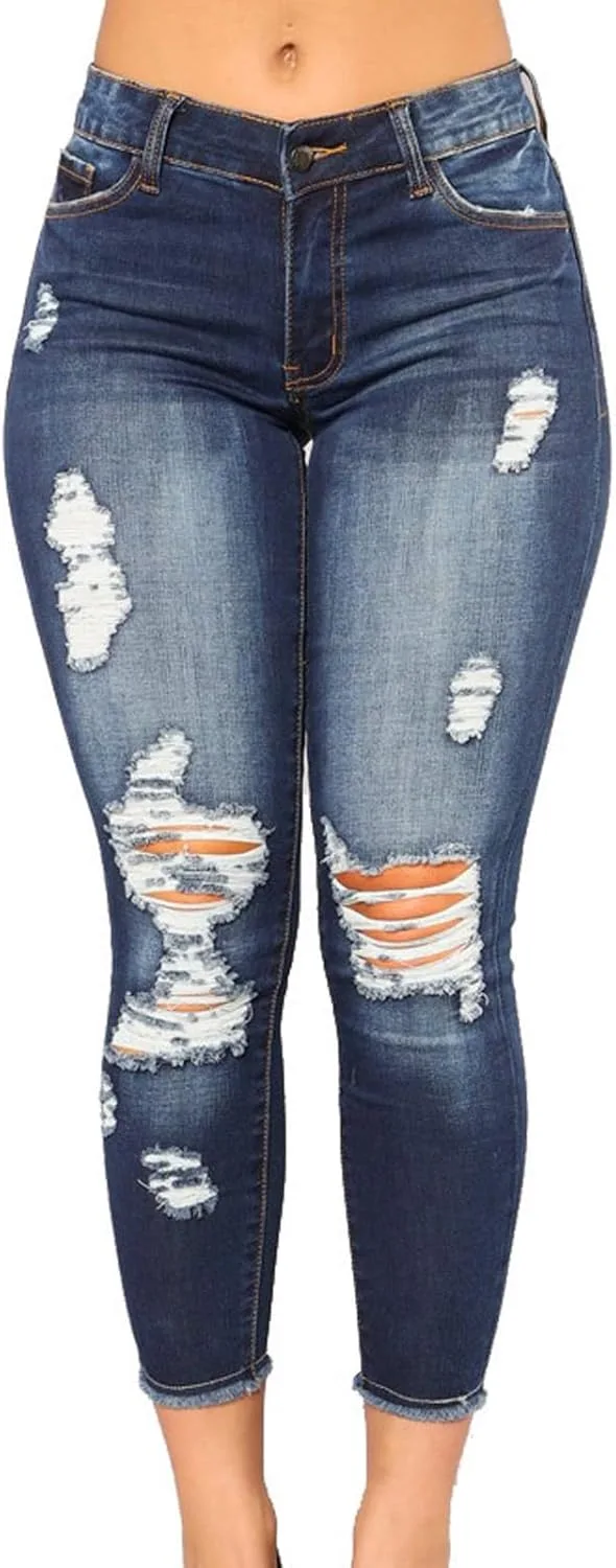 Женские джинсы скинни с высокой талией Slim Fit
Женские джинсы скинни с высокой талией Slim Fit