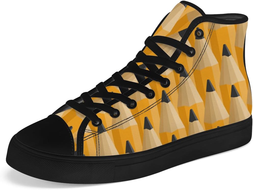 Мужские и женские высокие кеды-карандаш из парусины Chebing, желтый
Мужские и женские высокие кеды-карандаш из парусины Chebing, желтый