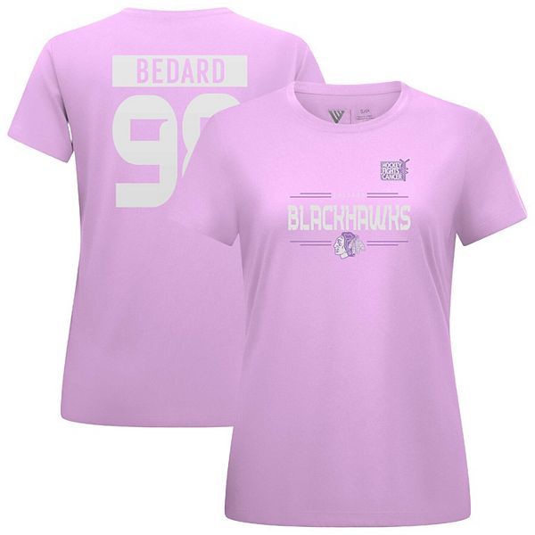 Женская футболка Chicago Blackhawks Connor Bedard Hockey Fights Cancer с именем и номером в цвете лаванда Levelwear, Черный, Женская футболка Chicago Blackhawks Connor Bedard Hockey Fights Cancer с именем и номером в цвете лаванда Levelwear
Женская футболка Chicago Blackhawks Connor Bedard Hockey Fights Cancer с именем и номером в цвете лаванда Levelwear, Черный, Женская футболка Chicago Blackhawks Connor Bedard Hockey Fights Cancer с именем и номером в цвете лаванда Levelwear