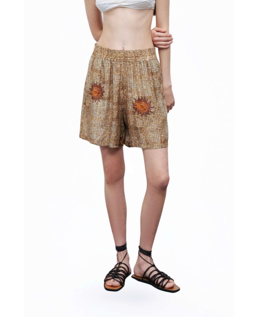 Женские мини-шорты с узором NOCTURNE, Multi-colored
Женские мини-шорты с узором NOCTURNE, Multi-colored