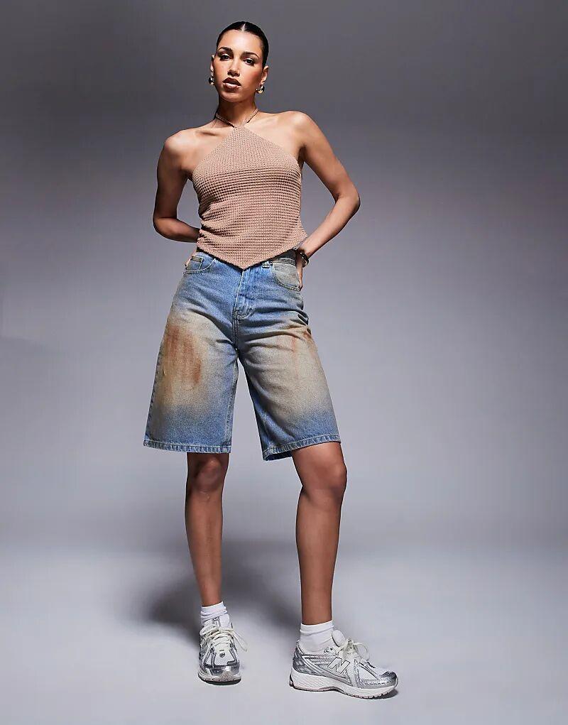 Джинсовые штаны Courtside Carpenter цвета потертости грязно-коричневого цвета
Джинсовые штаны Courtside Carpenter цвета потертости грязно-коричневого цвета