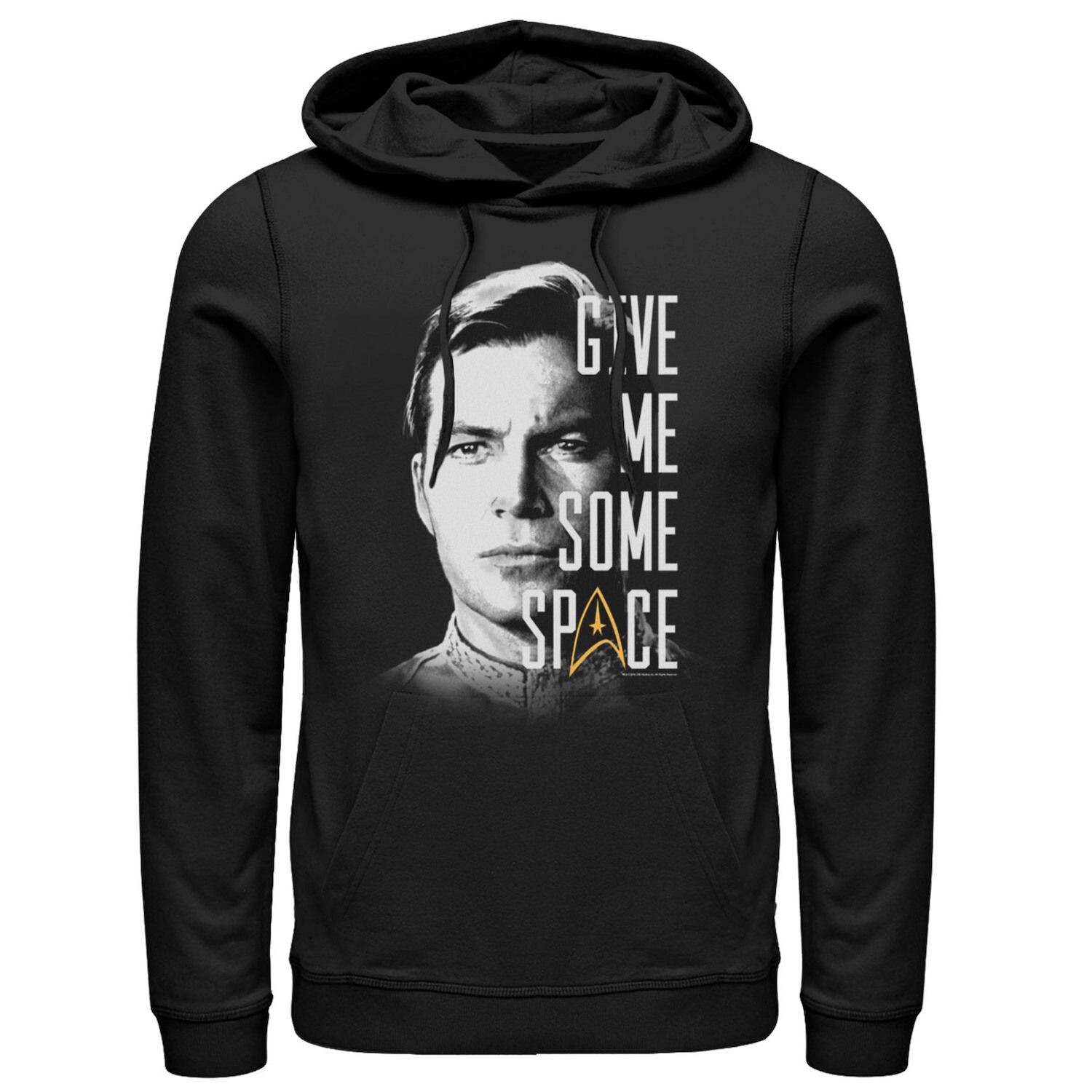 Мужская толстовка с капюшоном Kirk Give Me Space из оригинальной серии Star Trek Licensed Character
Мужская толстовка с капюшоном Kirk Give Me Space из оригинальной серии Star Trek Licensed Character