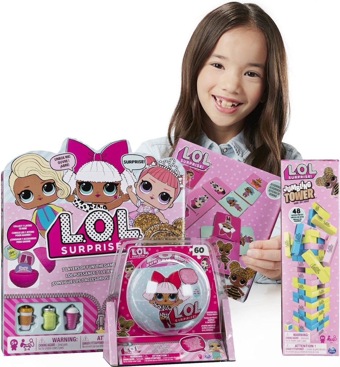 Spin Master, LOL Surprise, набор-сюрприз из 4 игр
Spin Master, LOL Surprise, набор-сюрприз из 4 игр