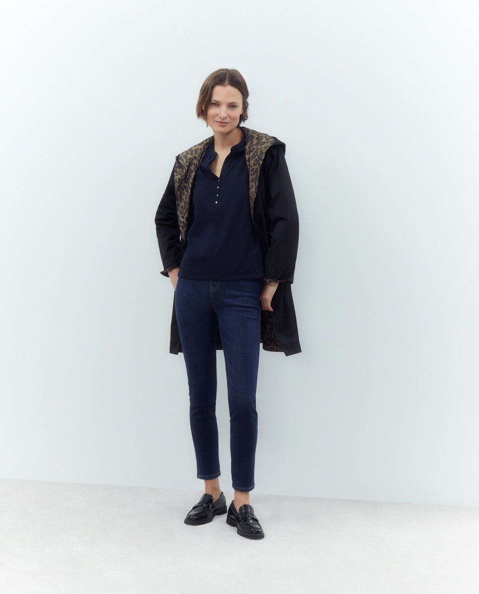 Женские однотонные джинсы-джеггинсы Woman El Corte Inglés, синий
Женские однотонные джинсы-джеггинсы Woman El Corte Inglés, синий