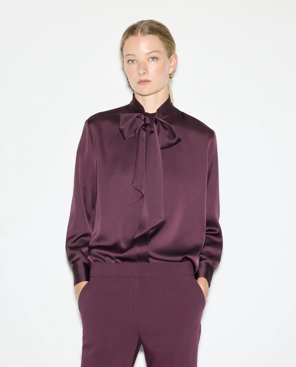 Женская однотонная блуза с длинным рукавом Woman El Corte Inglés, баклажановый
Женская однотонная блуза с длинным рукавом Woman El Corte Inglés, баклажановый