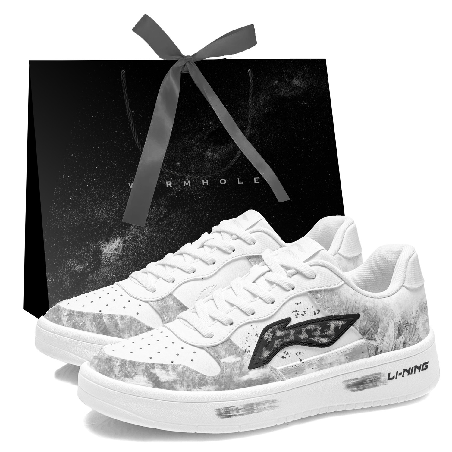 Li-Ning Li Ning Floating Boat Slip Resistant, Abrasion Resistant, Breathable низкие скейтерские кроссовки для мужчин черно-белые
Li-Ning Li Ning Floating Boat Slip Resistant, Abrasion Resistant, Breathable низкие скейтерские кроссовки для мужчин черно-белые