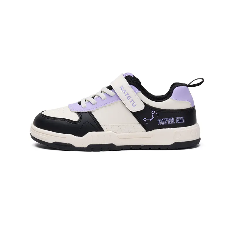 Нескользящие, износостойкие, дышащие детские кроссовки для скейтбординга KATETU, белый/черный/фиолетовый
Нескользящие, износостойкие, дышащие детские кроссовки для скейтбординга KATETU, белый/черный/фиолетовый