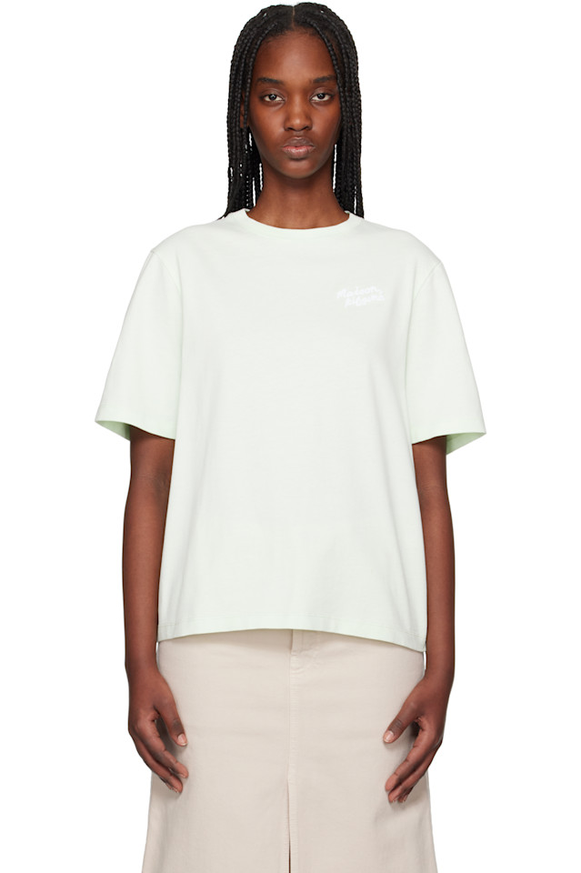 Футболка Comfort с надписью от руки Maison Kitsuné Maison Kitsuné, цвет mint ice
Футболка Comfort с надписью от руки Maison Kitsuné Maison Kitsuné, цвет mint ice
