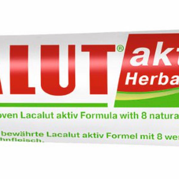 Зубная паста, 75 мл Lacalut Activ herbal
Зубная паста, 75 мл Lacalut Activ herbal