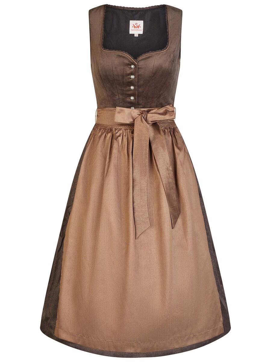 Широкая юбка в сборку SPIETH & WENSKY Galip, коричневый
Широкая юбка в сборку SPIETH & WENSKY Galip, коричневый