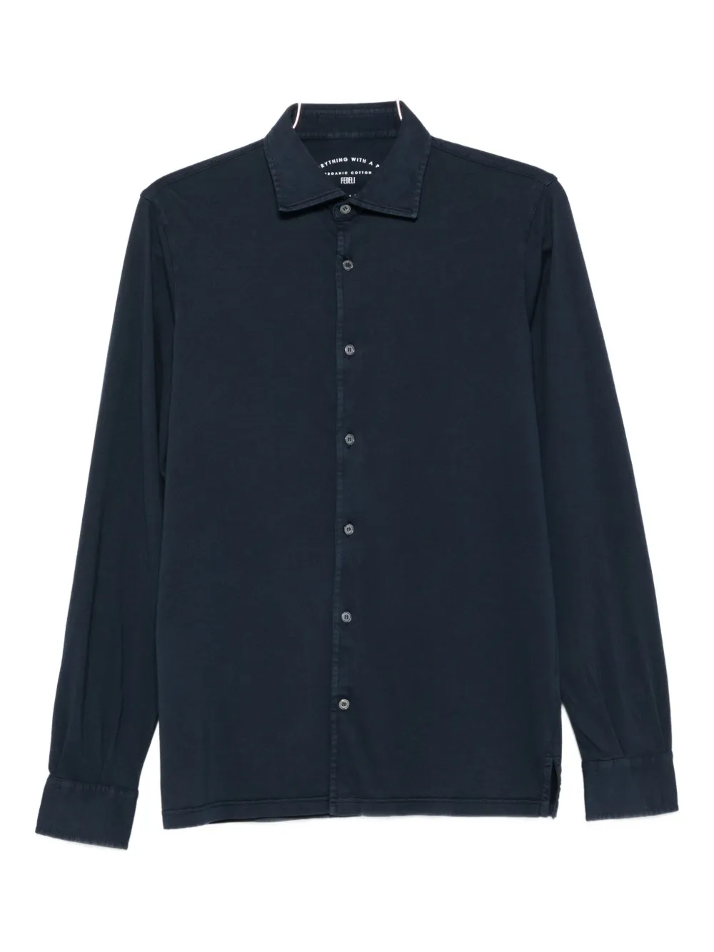 Рубашка из хлопка с длинными рукавами Fedeli, синий
Рубашка из хлопка с длинными рукавами Fedeli, синий