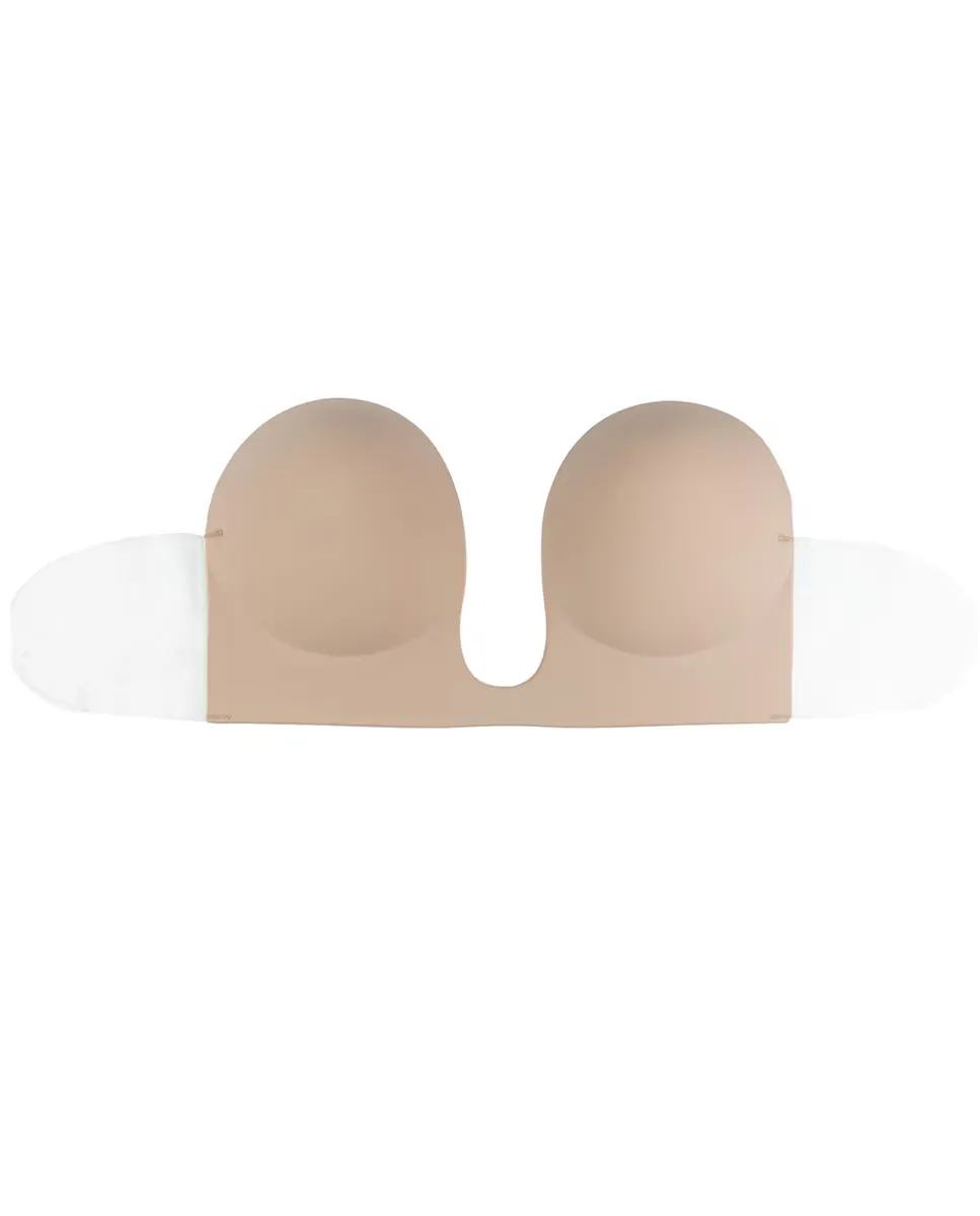 Бесшовный бюстгальтер без бретелек и спины Bye Bra, бежевый
Бесшовный бюстгальтер без бретелек и спины Bye Bra, бежевый