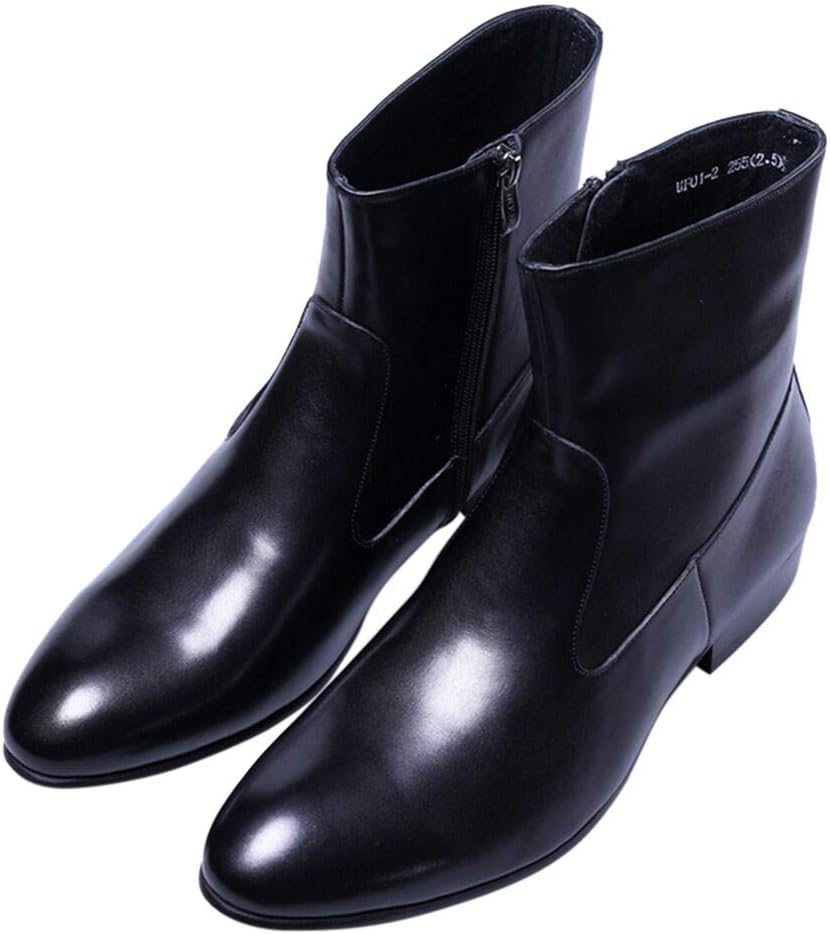 Мужские классические ботинки Santimon из кожи с заостренным носком Челси, высокие до щиколотки, с боковой молнией, черный
Мужские классические ботинки Santimon из кожи с заостренным носком Челси, высокие до щиколотки, с боковой молнией, черный