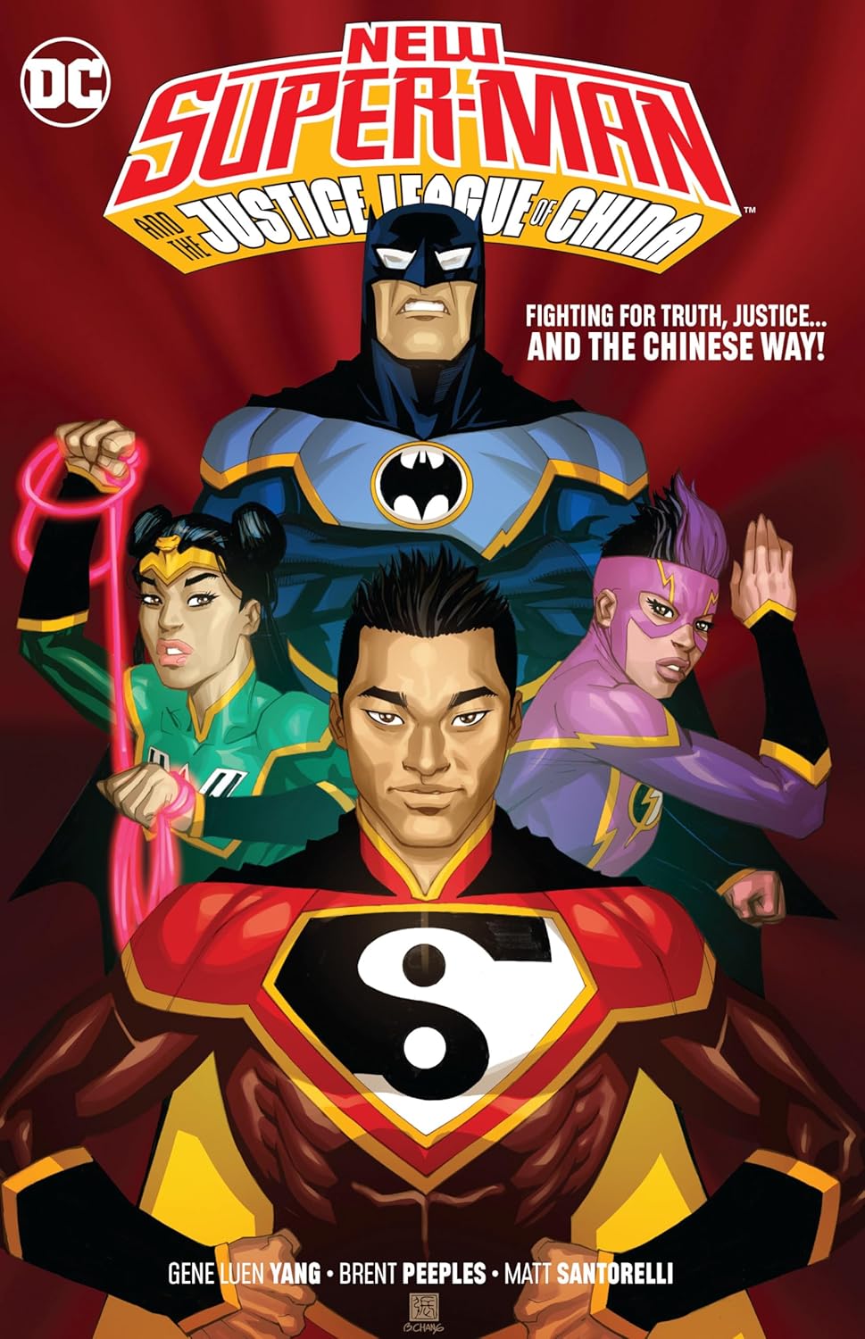 New Super-Man and the Justice League China (DC Comics)
New Super-Man and the Justice League China (DC Comics)