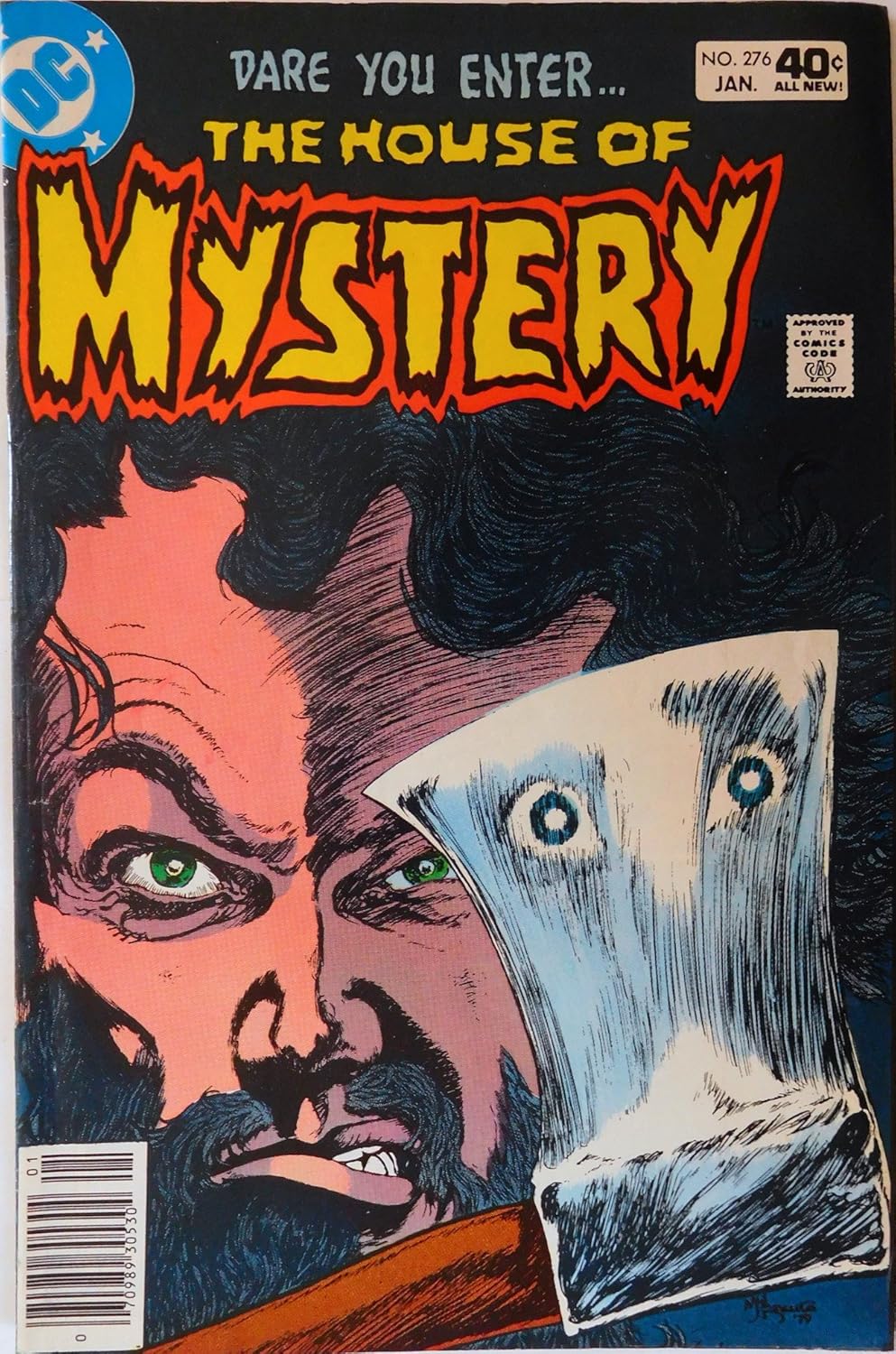 The House of Mystery No. 276 Jan.1980 (Dare you enter..., Vol.. 30) (DC)
The House of Mystery No. 276 Jan.1980 (Dare you enter..., Vol.. 30) (DC)
