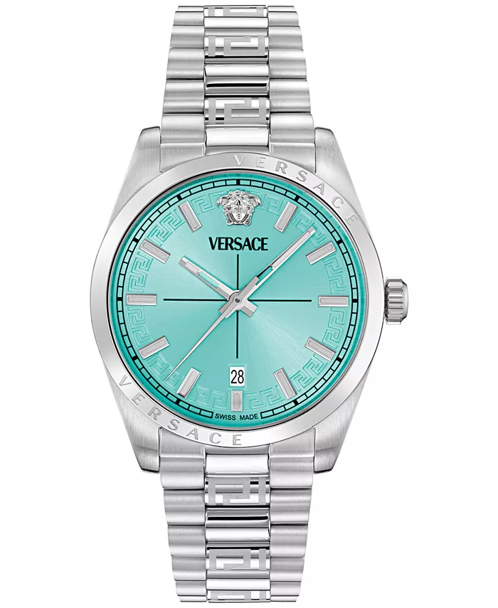 Мужские наручные часы Swiss Millenyium с браслетом из нержавеющей стали, 40 мм Versace
Мужские наручные часы Swiss Millenyium с браслетом из нержавеющей стали, 40 мм Versace