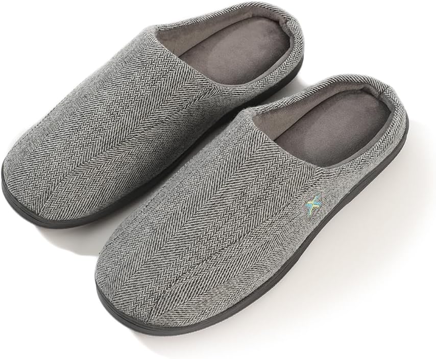 Мужские мягкие тапочки Roxoni с двухцветной амортизирующей стелькой для дома и улицы, серый
Мужские мягкие тапочки Roxoni с двухцветной амортизирующей стелькой для дома и улицы, серый