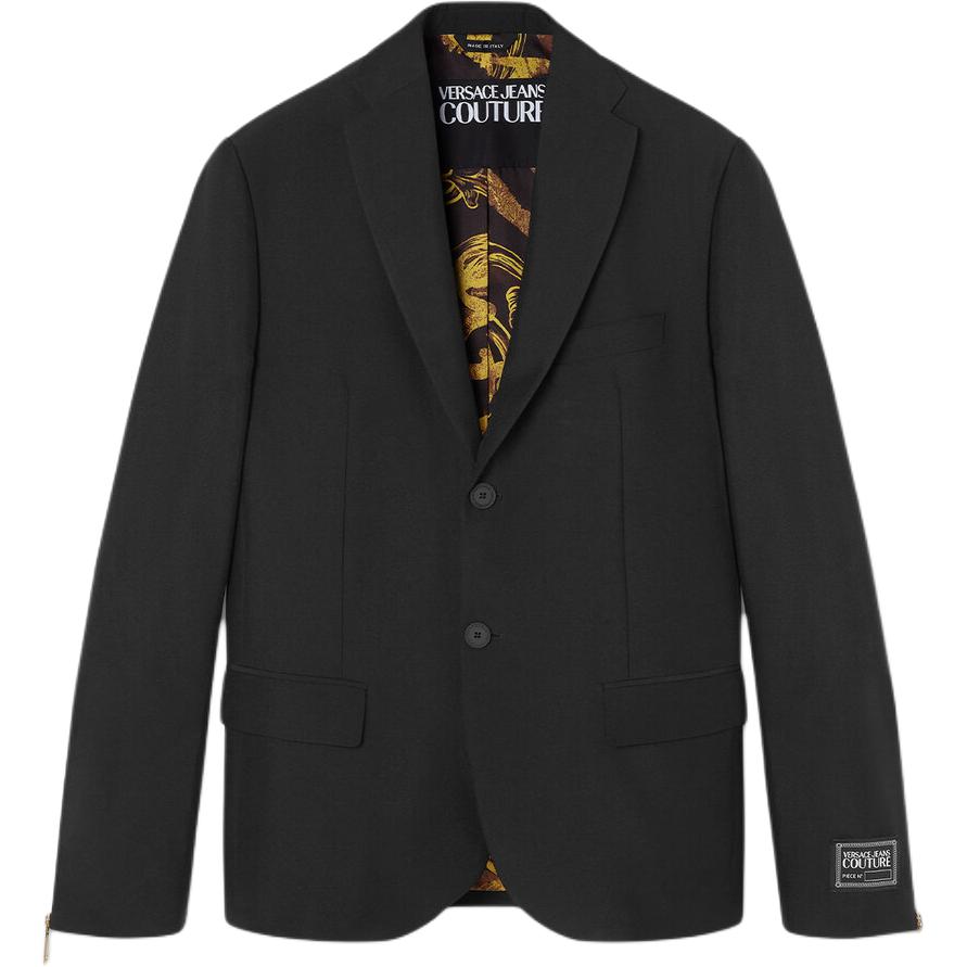 VERSACE JEANS COUTURE Однобортный блейзер, Black
VERSACE JEANS COUTURE Однобортный блейзер, Black