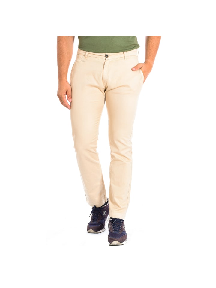 Джинсы бежевого цвета La Martina
Джинсы бежевого цвета La Martina