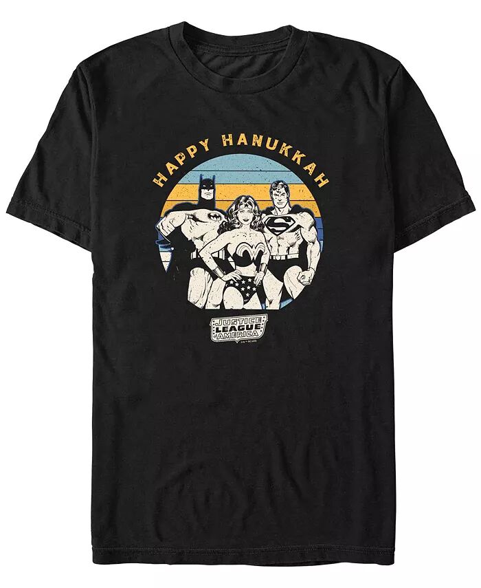 Мужская футболка с короткими рукавами «Лига справедливости» в стиле ретро Ханука Fifth Sun, черный
Мужская футболка с короткими рукавами «Лига справедливости» в стиле ретро Ханука Fifth Sun, черный