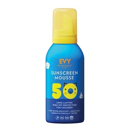 Солнцезащитный мусс для младенцев и детей SPF 50 - без отдушек Evy
Солнцезащитный мусс для младенцев и детей SPF 50 - без отдушек Evy