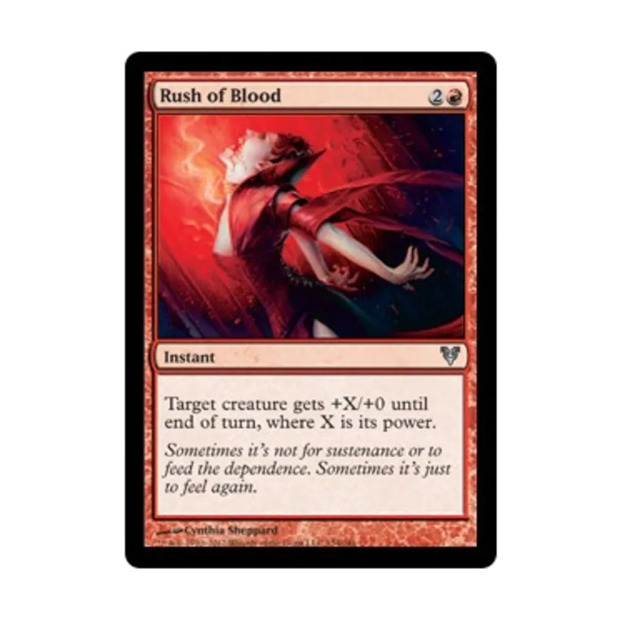 CCG Прилив крови (U), MTG - Avacyn Restored
CCG Прилив крови (U), MTG - Avacyn Restored