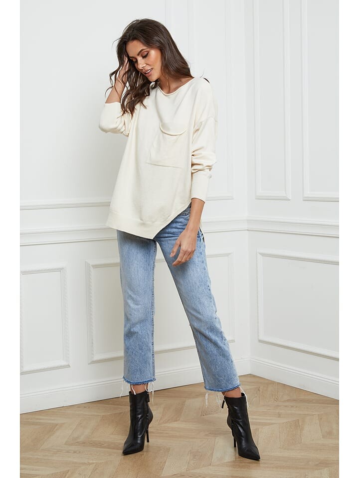 Пуловер Joséfine Pullover Monza, кремовый
Пуловер Joséfine Pullover Monza, кремовый