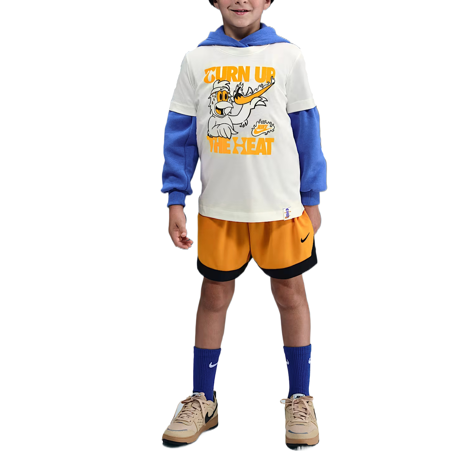 Футболка для младших школьников Nike, белый
Футболка для младших школьников Nike, белый