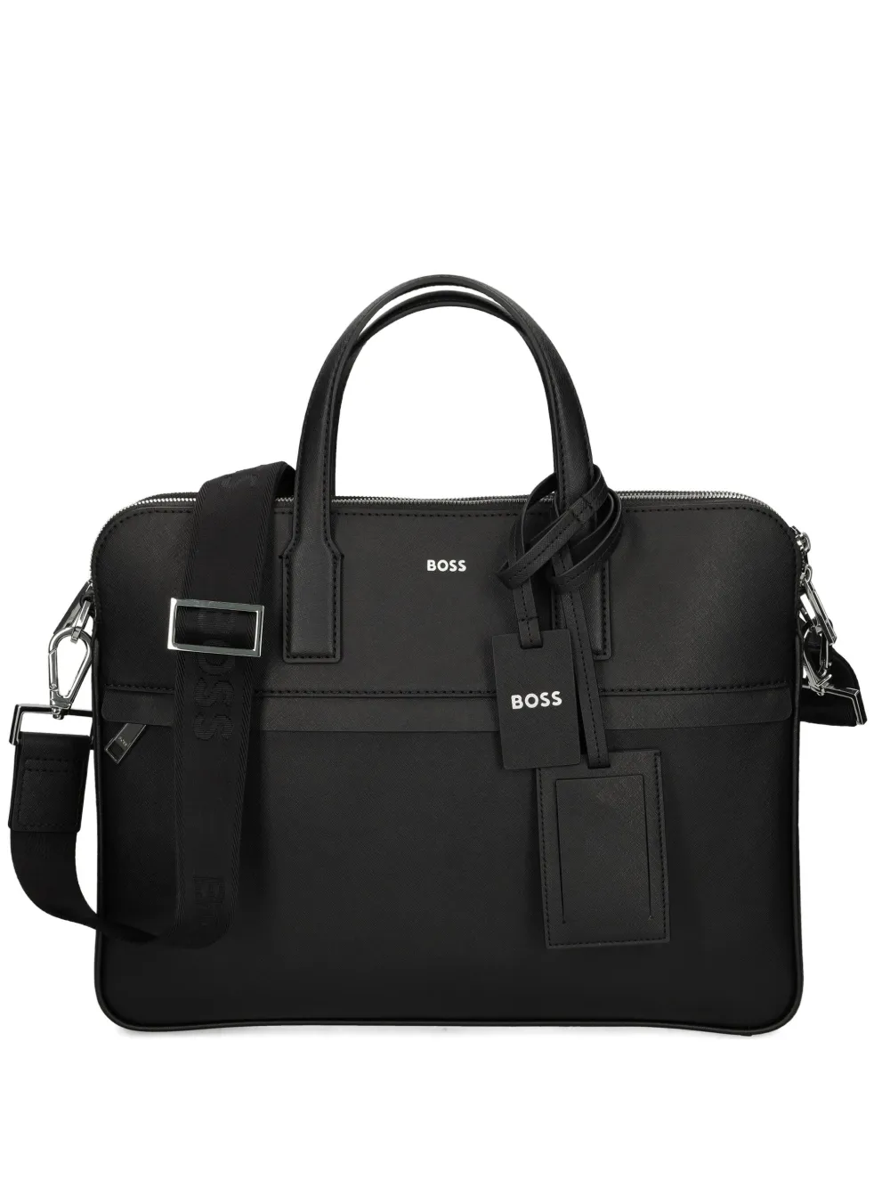 Сумка для ноутбука из искусственной кожи BOSS, черный
Сумка для ноутбука из искусственной кожи BOSS, черный