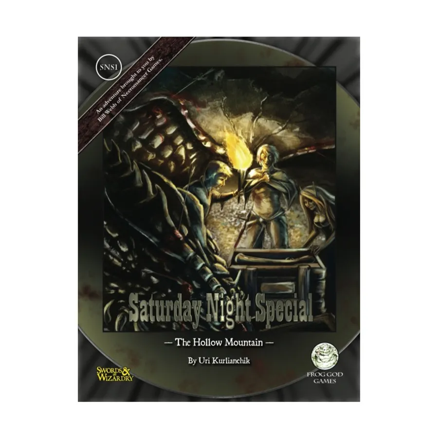 Модуль Saturday Night Special #1 - The Hollow Mountain (Swords & Wizardry), Swords & Wizardry (Frog God Games)
Модуль Saturday Night Special #1 - The Hollow Mountain (Swords & Wizardry), Swords & Wizardry (Frog God Games)