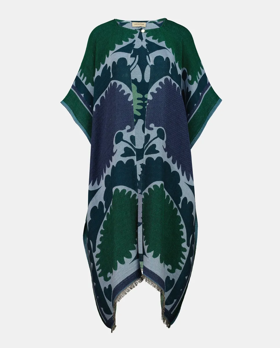 Жаккардовая накидка Latouche, синий
Жаккардовая накидка Latouche, синий