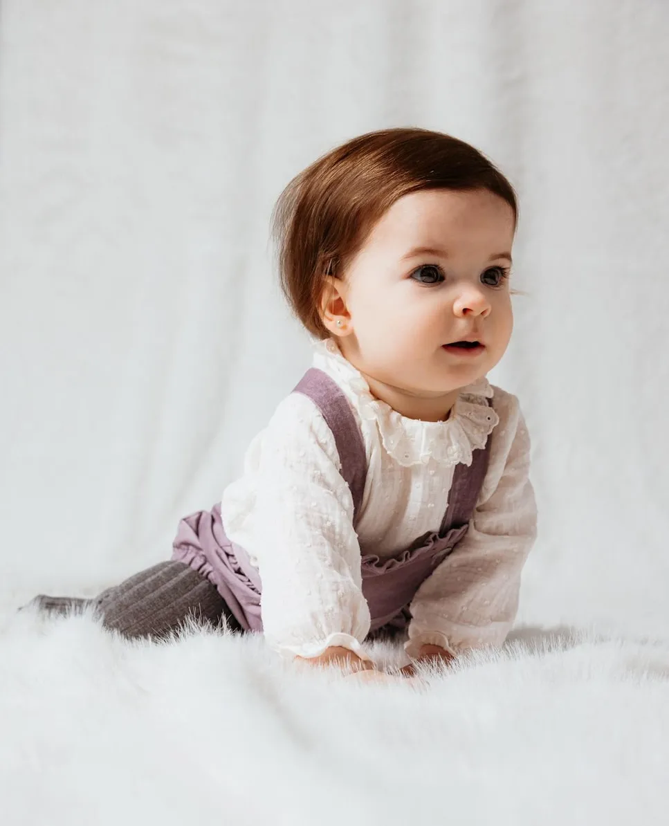 Детская рубашка с воротником с оборкой и вышитой лентой Fina Ejerique, белый
Детская рубашка с воротником с оборкой и вышитой лентой Fina Ejerique, белый