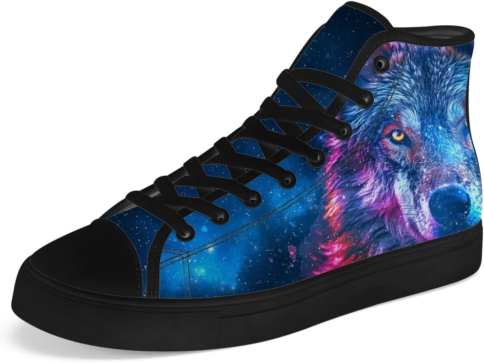 Мужские и женские высокие кеды Galaxy Wolf из ткани на шнуровке, повседневная обувь Chebing, синий
Мужские и женские высокие кеды Galaxy Wolf из ткани на шнуровке, повседневная обувь Chebing, синий