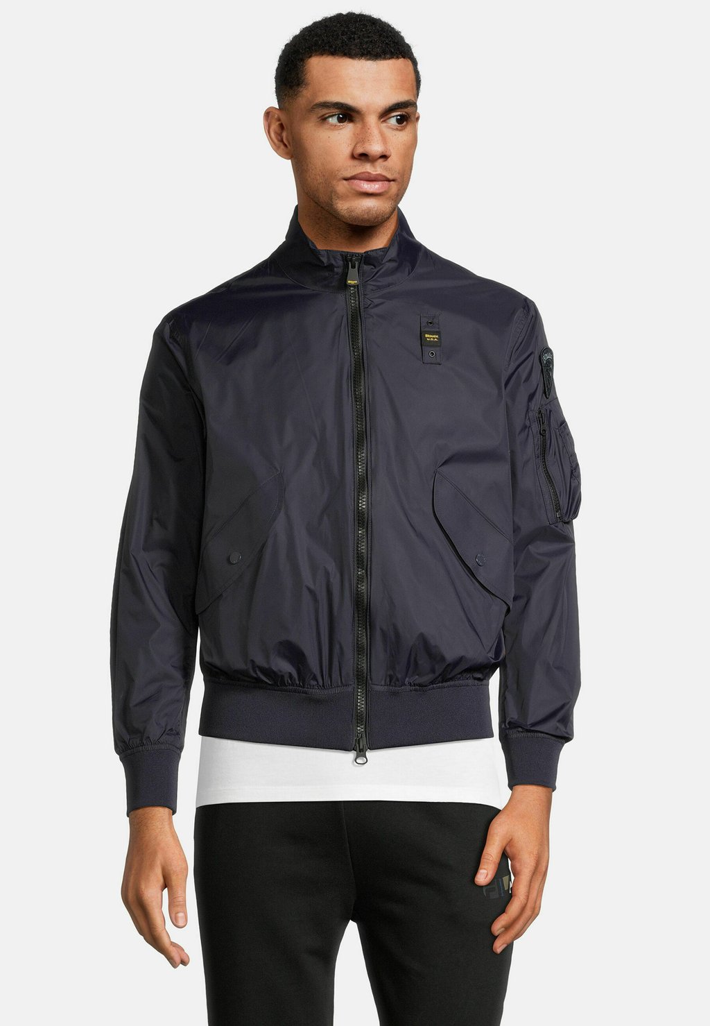 Куртка-бомбер er Blauer, синий 
Куртка-бомбер er Blauer, синий