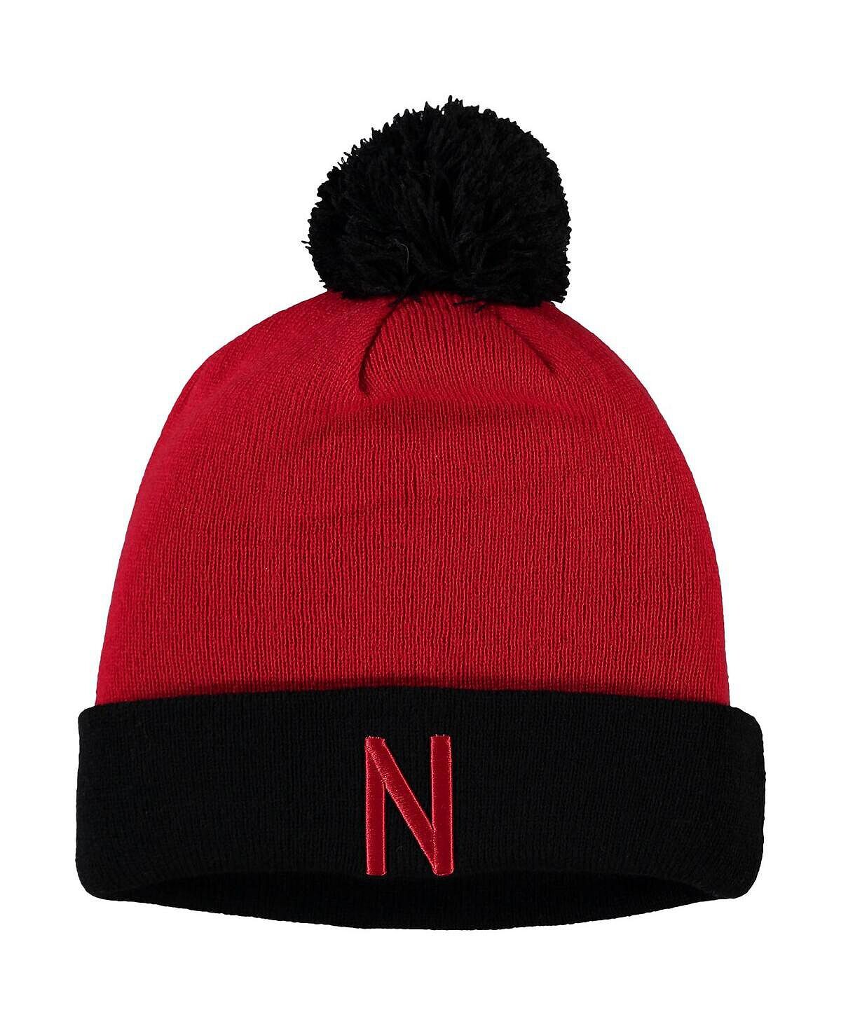 Мужская двухцветная вязаная шапка с манжетами и помпоном Nebraska Huskers Core алого и черного цветов Top of the World
Мужская двухцветная вязаная шапка с манжетами и помпоном Nebraska Huskers Core алого и черного цветов Top of the World