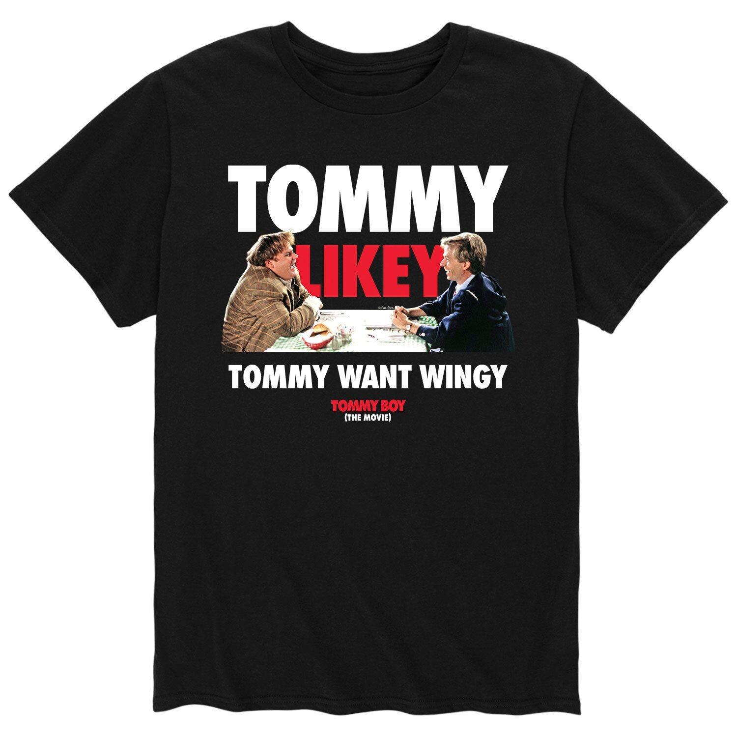 Мужская футболка Tommy Boy Tommy Likey Licensed Character
Мужская футболка Tommy Boy Tommy Likey Licensed Character