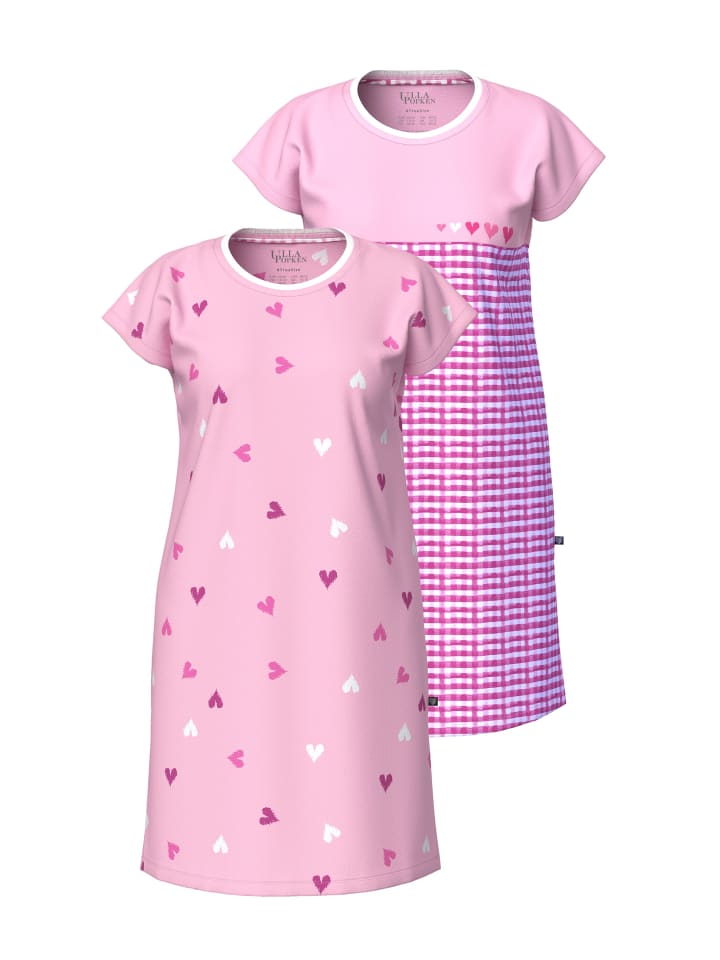 Ночная рубашка розового цвета Ulla Popken
Ночная рубашка розового цвета Ulla Popken