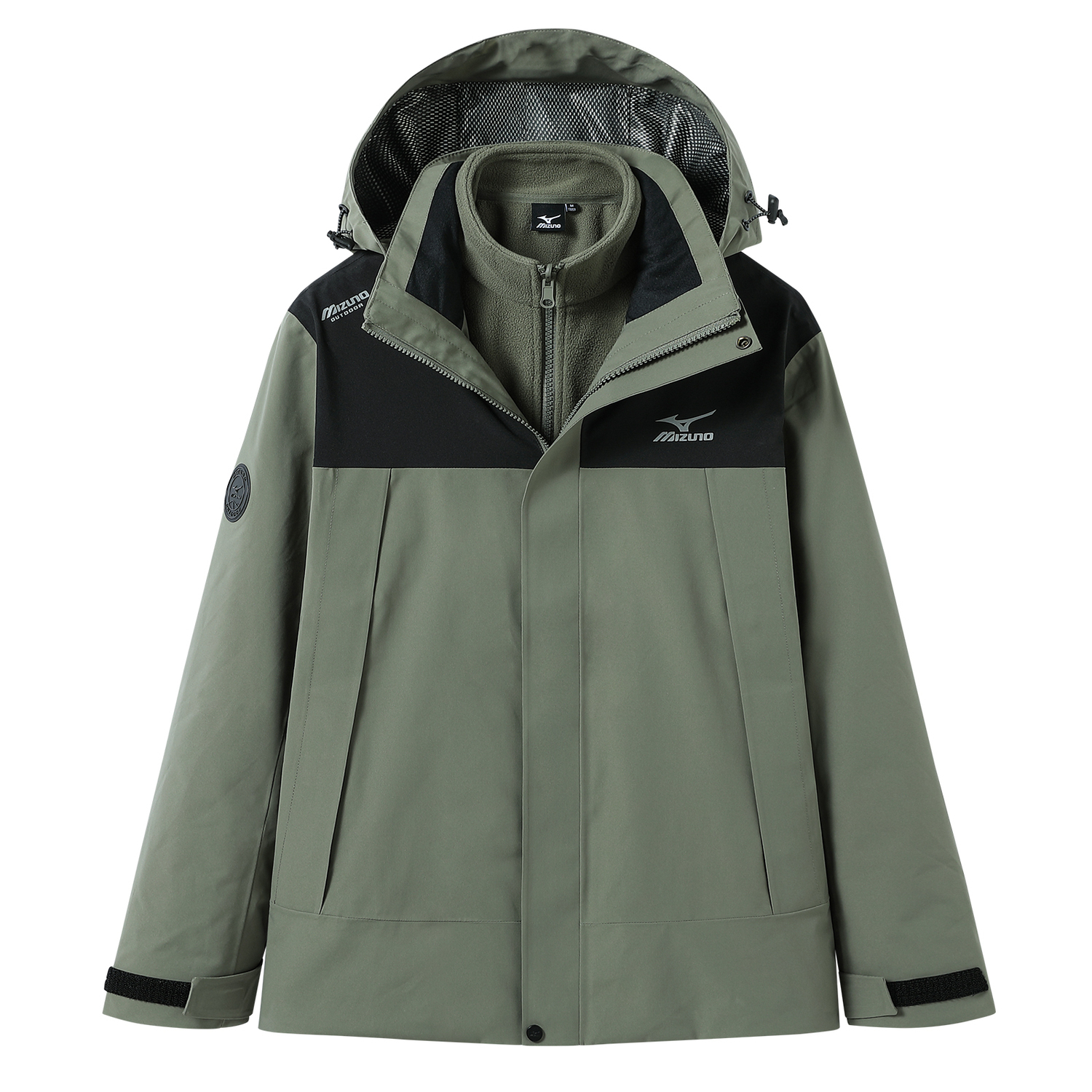 Mizuno Водонепроницаемая ветровка защита от ветра дышащая и утепленная унисекс, Rock Green
Mizuno Водонепроницаемая ветровка защита от ветра дышащая и утепленная унисекс, Rock Green