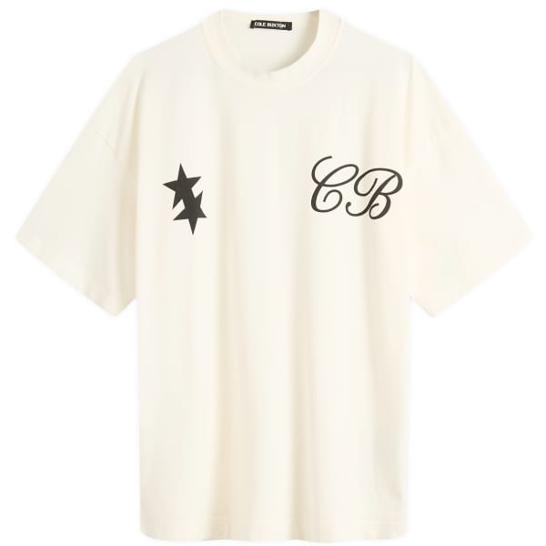 Футболка с курсивом и 2 звездами Cole Buxton, белый
Футболка с курсивом и 2 звездами Cole Buxton, белый