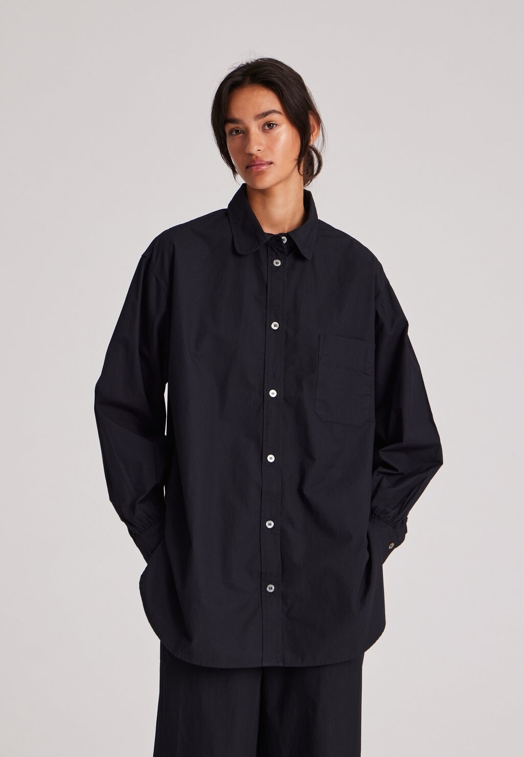 Блузка на пуговицах GAI+LISVA, черный
Блузка на пуговицах GAI+LISVA, черный