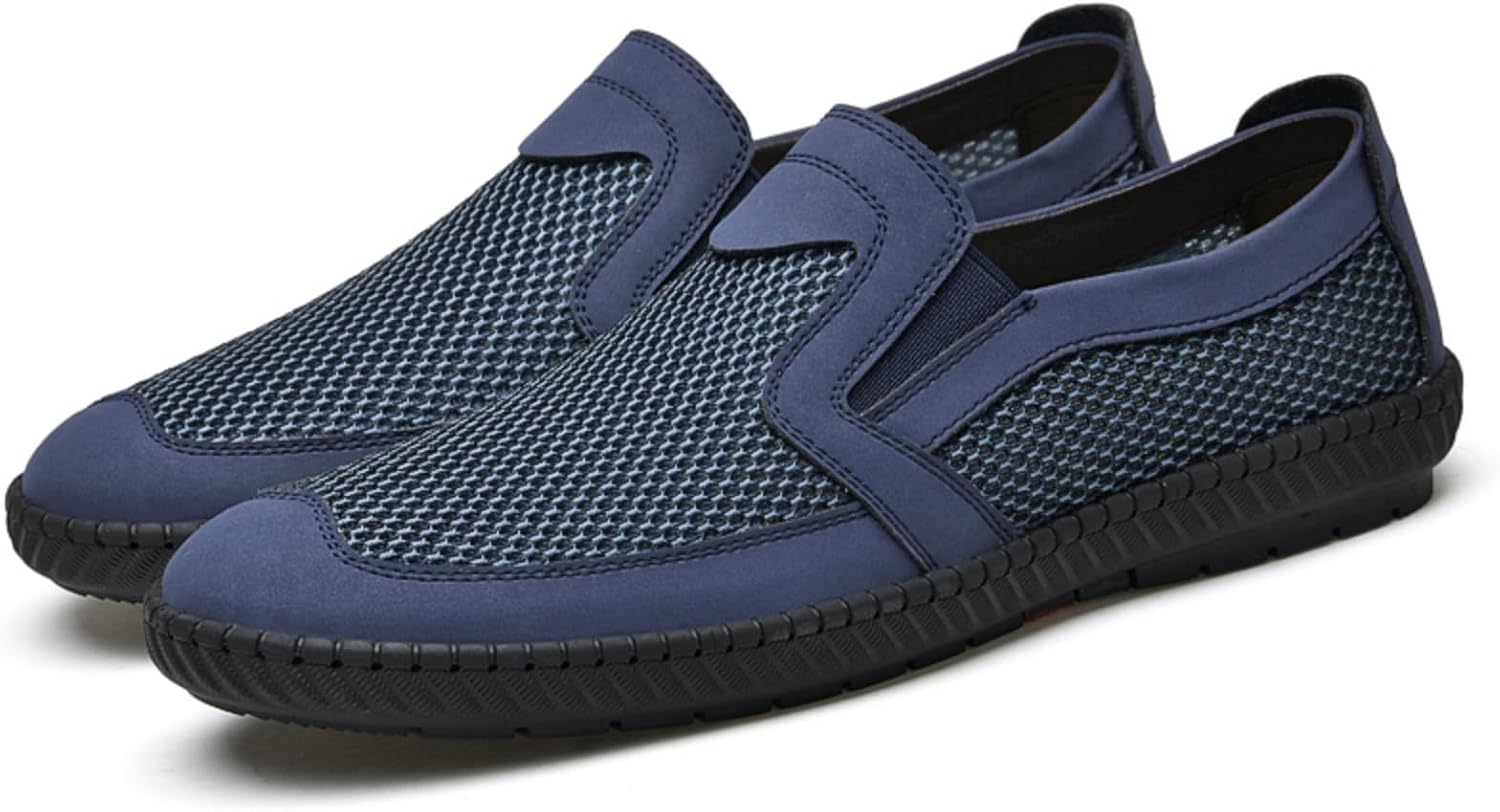 Мужские летние сандалии с сеткой. Сетка в виде сот, вентиляция, противоскользящие резиновые вставки - легкие с быстросохнущей подкладкой для вождения и повседневного ношения в сезон Kpdwfms, синий
Мужские летние сандалии с сеткой. Сетка в виде сот, вентиляция, противоскользящие резиновые вставки - легкие с быстросохнущей подкладкой для вождения и повседневного ношения в сезон Kpdwfms, синий