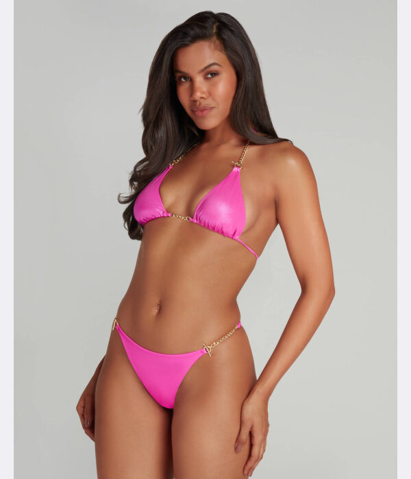 Купальник женский Agent Provocateur Antronella с золотыми цепочками, розовый
Купальник женский Agent Provocateur Antronella с золотыми цепочками, розовый