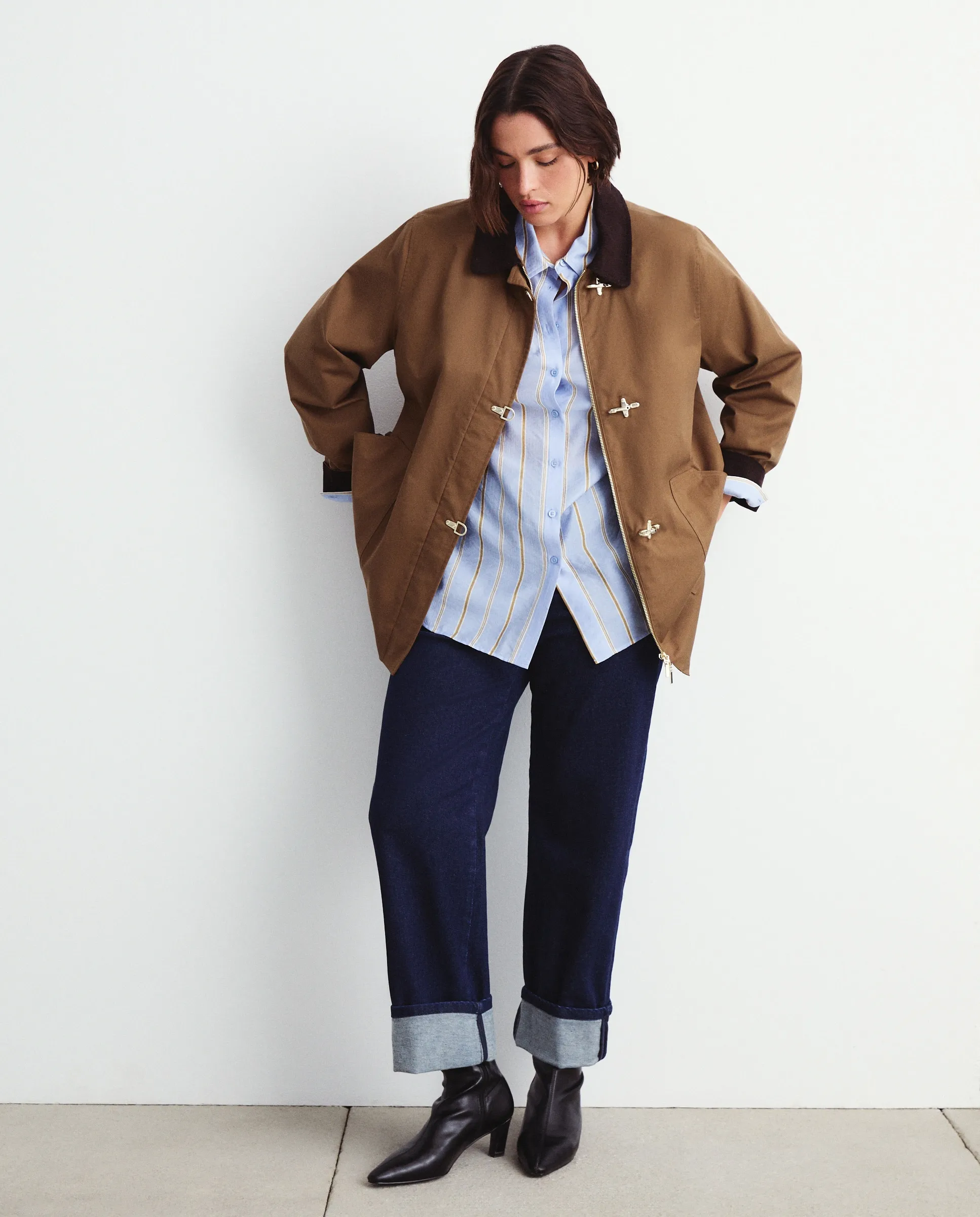 Женские джинсы из гладкого хлопка Couchel, нежно-синий
Женские джинсы из гладкого хлопка Couchel, нежно-синий