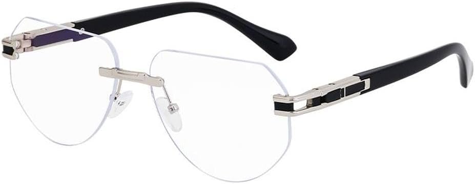 Классические геометрические солнцезащитные очки без оправы 2027 года для женщин и мужчин. Модные тренды в дизайне очков с металлической оправой MTZJH, C7blacksilverblue
Классические геометрические солнцезащитные очки без оправы 2027 года для женщин и мужчин. Модные тренды в дизайне очков с металлической оправой MTZJH, C7blacksilverblue