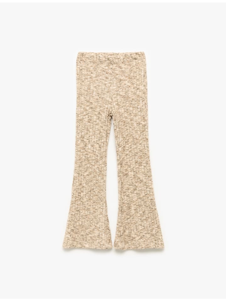 Брюки бежевого меланжа KOTON
Брюки бежевого меланжа KOTON